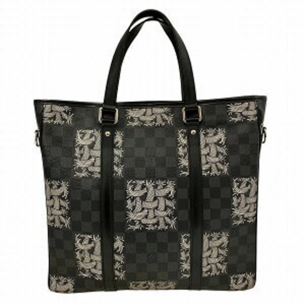Louis Vuitton Damier Graphite Black Christopher Nemeth Tadao Bag Tote Handbag